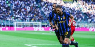 L’Inter parte subito forte, travolto il Monza 4-1