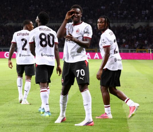Il Milan di Amorim piega 2-1 il Torino di Abate