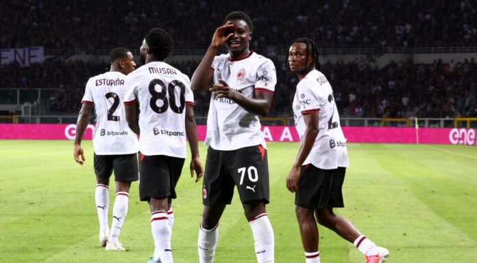 Il Milan di Amorim piega 2-1 il Torino di Abate