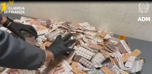 A Malpensa sequestrati 11.400 farmaci privi di autorizzazione