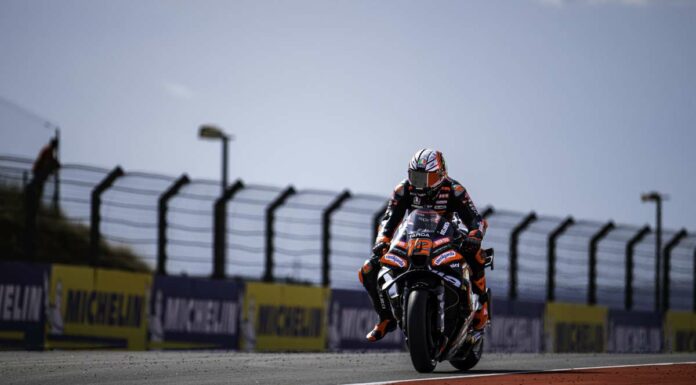 Bezzecchi leader delle Practice del Gp di Aragon, Martin settimo