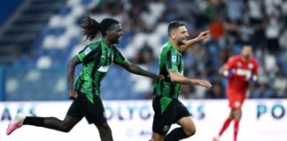 Berardi subito decisivo, Sassuolo batte Torino 2-1