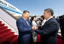 Il presidente cinese Xi Jinping in Kirghizistan per il Vertice SCO