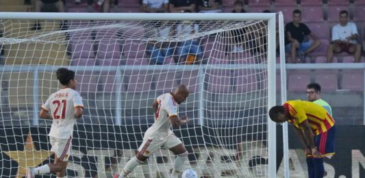 Malen show anche a Lecce, altro poker per la Roma
