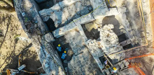 Roma, a Villa Celimontana scoperto un edificio di età imperiale