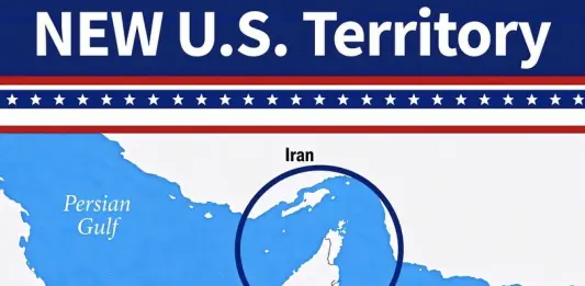 Iran, Trump pubblica mappa dove Hormuz è “nuovo territorio Usa”. Teheran replica: “Presto correggeremo le illusioni”