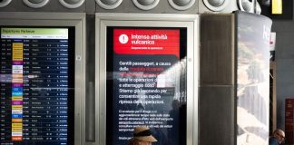 Nuova fase eruttiva dell’Etna, parzialmente limitate le attività di volo in arrivo all’aeroporto di Catania