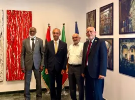 سفير إيطاليا في ليبيا يبحث مع لجنة الصداقة الليبية الإيطالية تعزيز العلاقات الثنائية