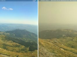 Intrusione di polvere desertica dal Sahara osservata dal CNR a Monte Cimone nell’Appennino modenese