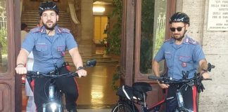 Carabinieri in bici e motorino elettrico pattuglieranno l’area del Policlinico Umberto I di Roma