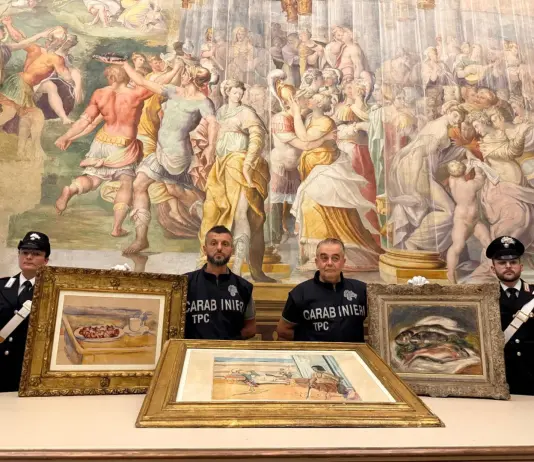 Recuperati dai Carabinieri a Parma tre dipinti di Cezanne, Renoir e Matisse / Video