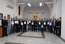 Comando Provinciale dei Carabinieri di Palermo, consegna degli encomi per le operazioni antimafia e saluto all’ANC