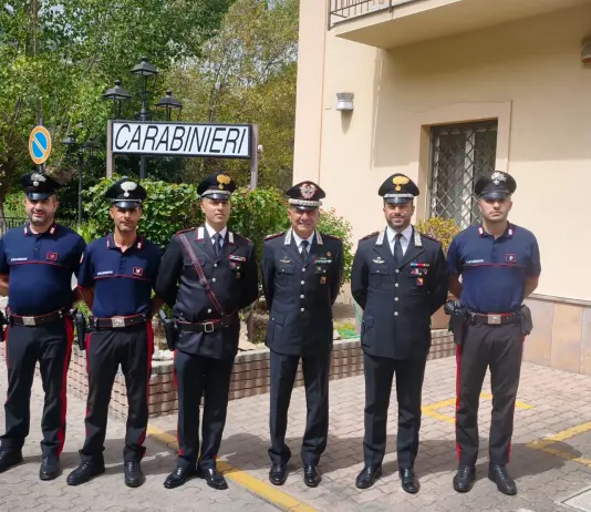 Il Comandante della Legione Carabinieri “Sicilia” Ubaldo Del Monaco in visita alle Stazioni di Piraino e Sinagra