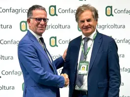 Al Meeting di Rimini incontro tra il presidente dell’Inps Fava e il direttore generale di Confagricoltura Caponi