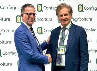 Al Meeting di Rimini incontro tra il presidente dell’Inps Fava e il direttore generale di Confagricoltura Caponi