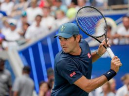 Us Open, allenamento show per Musetti con Roger Federer sull’Arthur Ashe