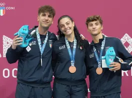 Giochi del Mediterraneo di Taranto 2026, tris di medaglie per il fioretto azzurro: Davide Filippi è d’argento, bronzo per Giulio Lombardi e Irene Bertini