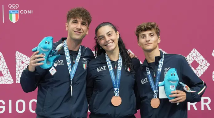 Giochi del Mediterraneo di Taranto 2026, tris di medaglie per il fioretto azzurro: Davide Filippi è d’argento, bronzo per Giulio Lombardi e Irene Bertini