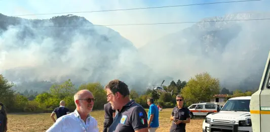 Riccardi “In Friuli-Venezia Giulia situazione incendi complessa ma sotto controllo”