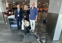 Partito dall’aeroporto di Palermo il primo volo ITA Airways con cane di grossa taglia