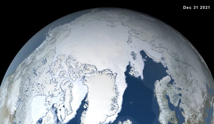 il ghiaccio marino nell'Artico sembra aver raggiunto la sua massima estensione annuale
