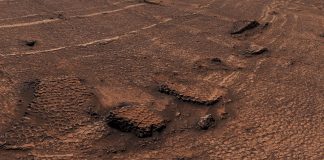 Geologia di Marte, Curiosity scopre un vasto campo di fratture poligonali nella Valle Grande