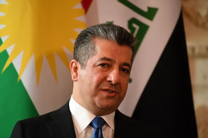 Londra, Il primo ministro Boris Johnson riceve il primo ministro del Kurdistan Masrour Barzani