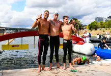 Paltrinieri di bronzo nella 5 km di fondo agli Europei di Parigi, oro a Wellbrock