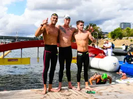 Paltrinieri di bronzo nella 5 km di fondo agli Europei di Parigi, oro a Wellbrock