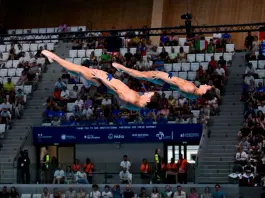 Tuffi, bronzo europeo per Santoro-Belotti nel sincro 3 metri