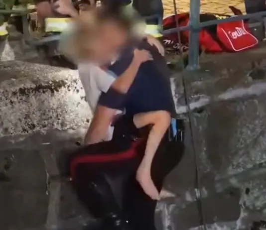 Salvati tre bambini tedeschi bloccati nel fiume Passirio, Meloni “Da uomini in divisa coraggio e senso del dovere”