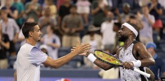 Masters 1000 Cincinnati, Sonego battuto da Tiafoe. Avanti Musetti