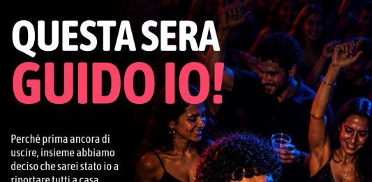 Al via la campagna nazionale “Questa sera guido io” per promuovere una cultura della guida responsabile tra i giovani