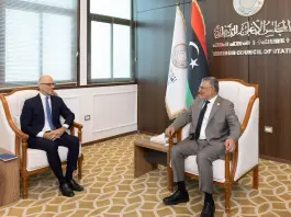 Libya, Senate President Takala receives EU Ambassador Orlando