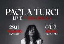 Paola Turci, due “Live a dismisura” a Milano e Roma