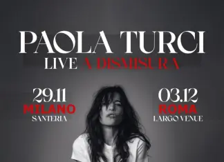 Paola Turci, due “Live a dismisura” a Milano e Roma
