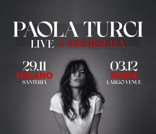 Paola Turci, due “Live a dismisura” a Milano e Roma