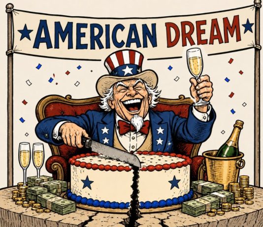 Cartoon: Un’America, due realtà