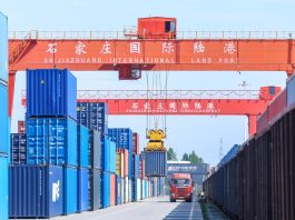 Cina: porto di Shijiazhuang, viaggi dei treni merci in aumento del 42% (1)
