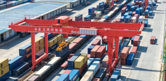 Cina: porto di Shijiazhuang, viaggi dei treni merci in aumento del 42% (3)