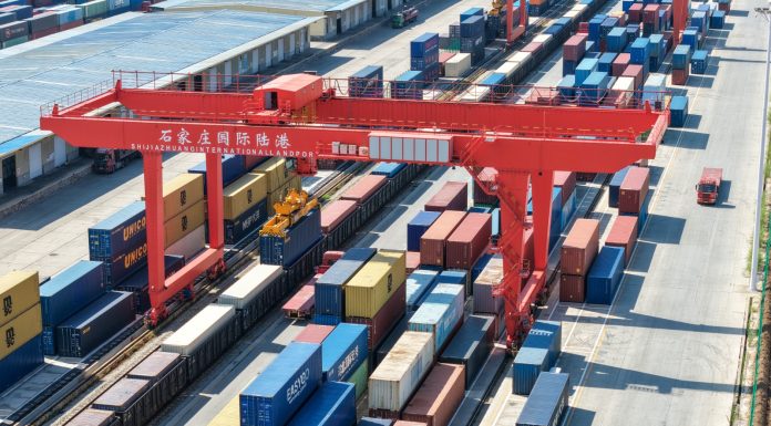 Cina: porto di Shijiazhuang, viaggi dei treni merci in aumento del 42% (3)