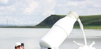 Cina: il “Lago di latte” affascina i turisti nella Mongolia Interna (2)