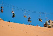 Cina: deserto, fiume Giallo, montagne e oasi attirano turisti a Shapotou (2)