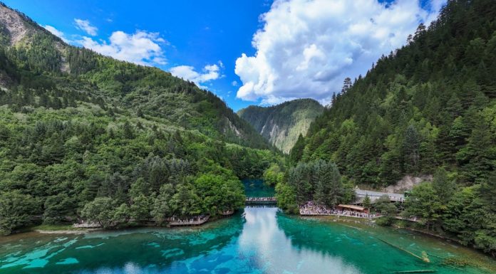 Cina: Jiuzhaigou incanta i turisti internazionali con i suoi paesaggi (3)