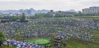 Cina: concerto tra i campi terrazzati del Guizhou (3)