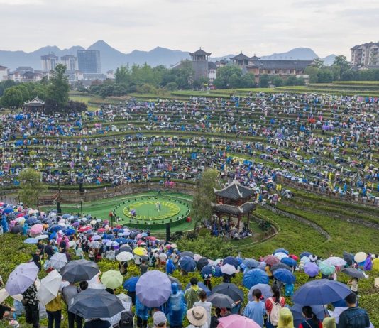 Cina: concerto tra i campi terrazzati del Guizhou (3)