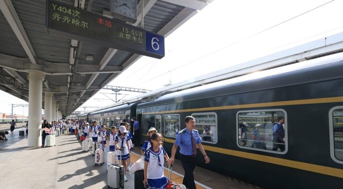 Cina: treno speciale Heilongjiang-Pechino destinato a viaggi di studio (1)