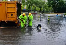 Cina: tifone Dolphin porta forti piogge in oltre dieci località (1)