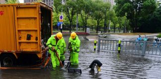 Cina: tifone Dolphin porta forti piogge in oltre dieci località (1)