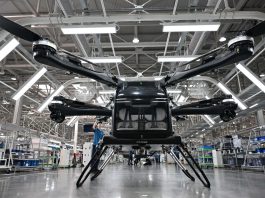 Cina: ARIDGE produce il millesimo sistema di propulsione per auto volanti (2)